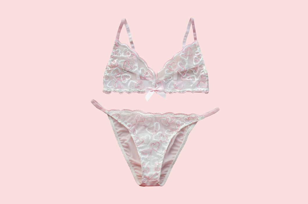 Forever Embroidered Lace Set