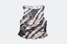 Load image into Gallery viewer, Slash Neck Mesh Swim Crop
