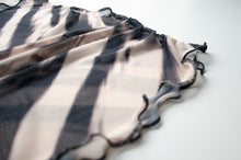 Load image into Gallery viewer, Slash Neck Mesh Swim Crop
