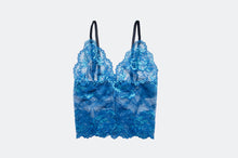 Load image into Gallery viewer, Indigo Longline Lace Bralet
