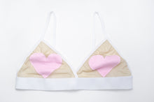 Load image into Gallery viewer, Heart applique bra
