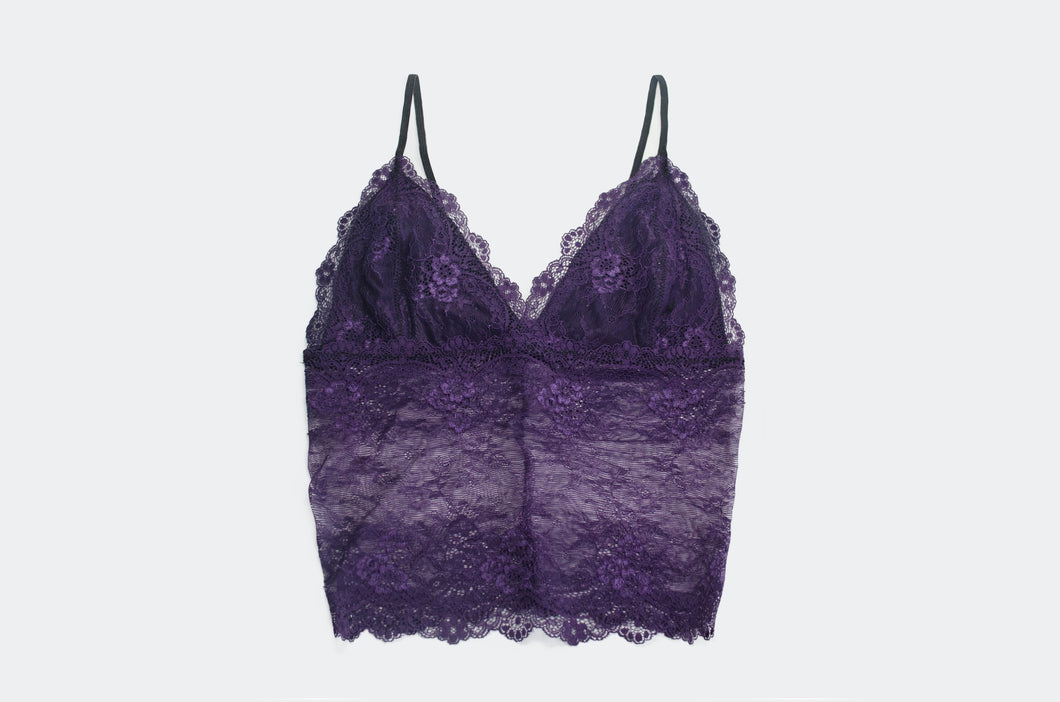 Long Lace Bralet (multiple colours)