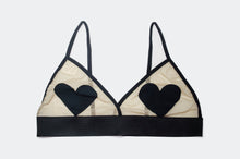 Load image into Gallery viewer, Heart applique bra
