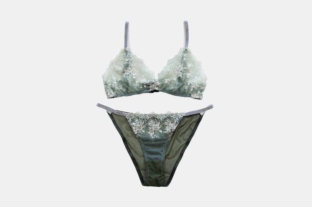 Sage Lace Set