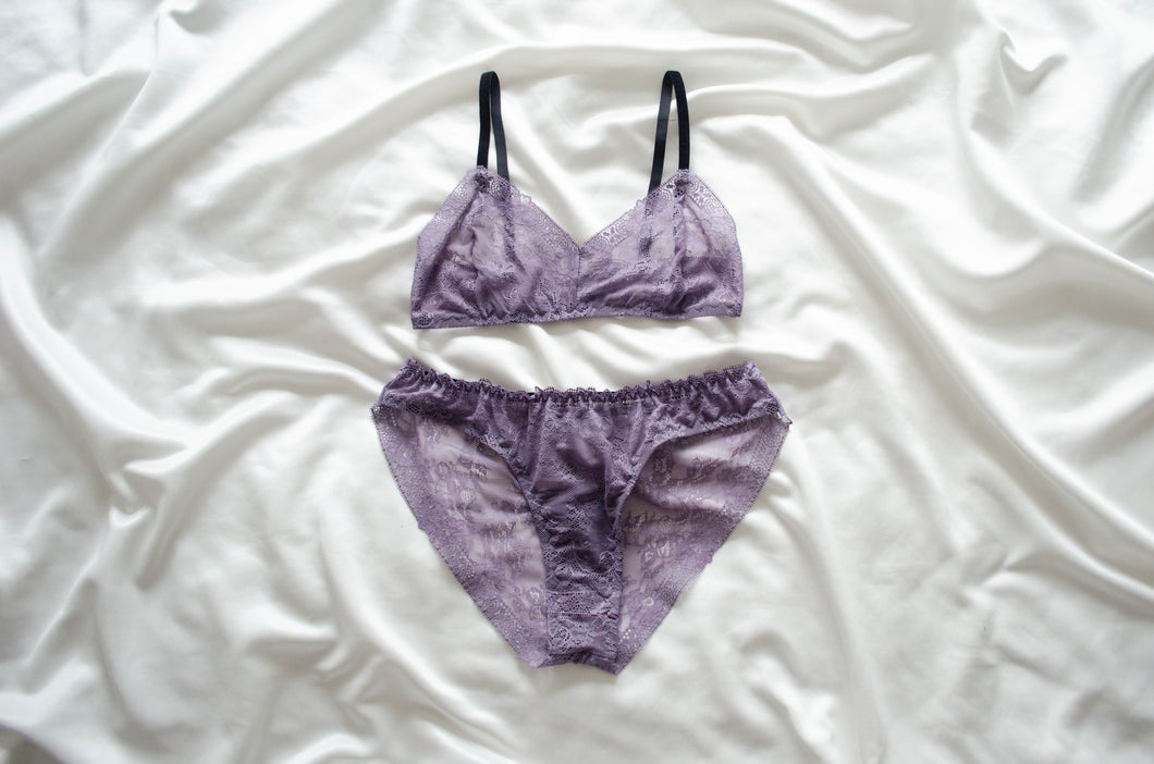 Lavender Lace Set