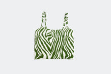 Load image into Gallery viewer, Iris Crop - Zebra Print
