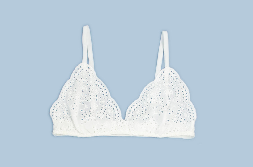 Lottie - Cotton Lace Bra