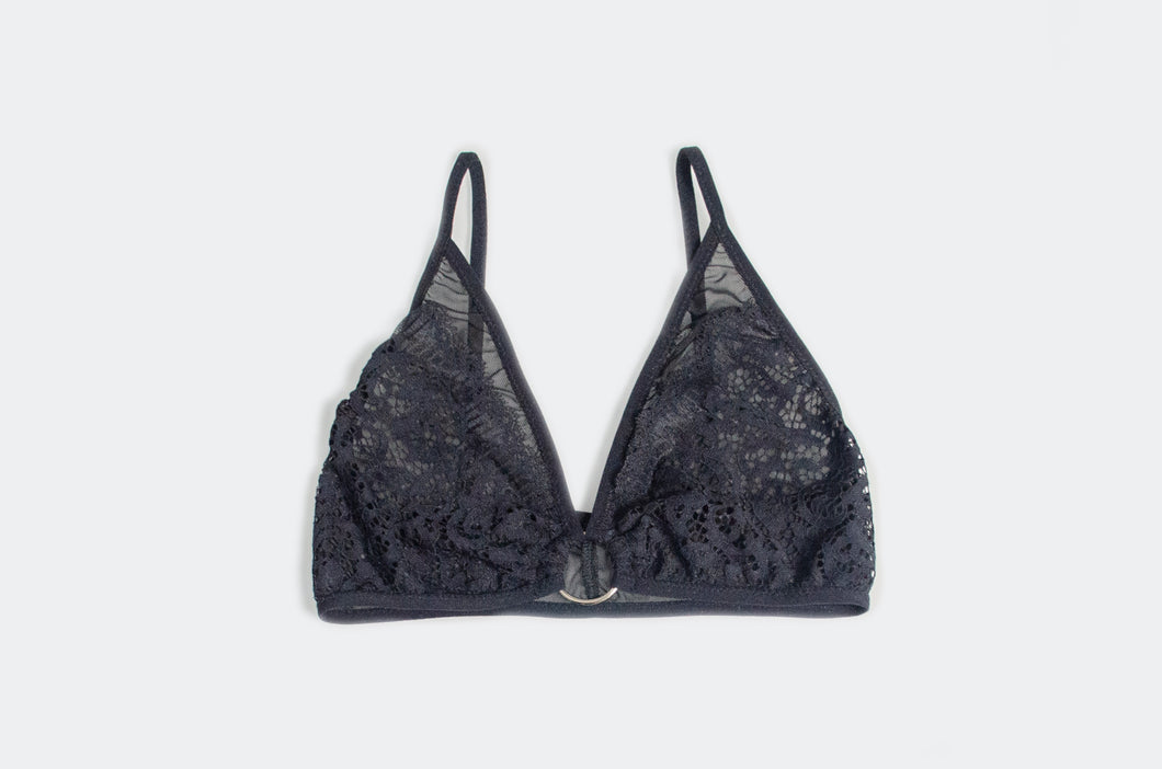 Comet Mesh Overlay Bra