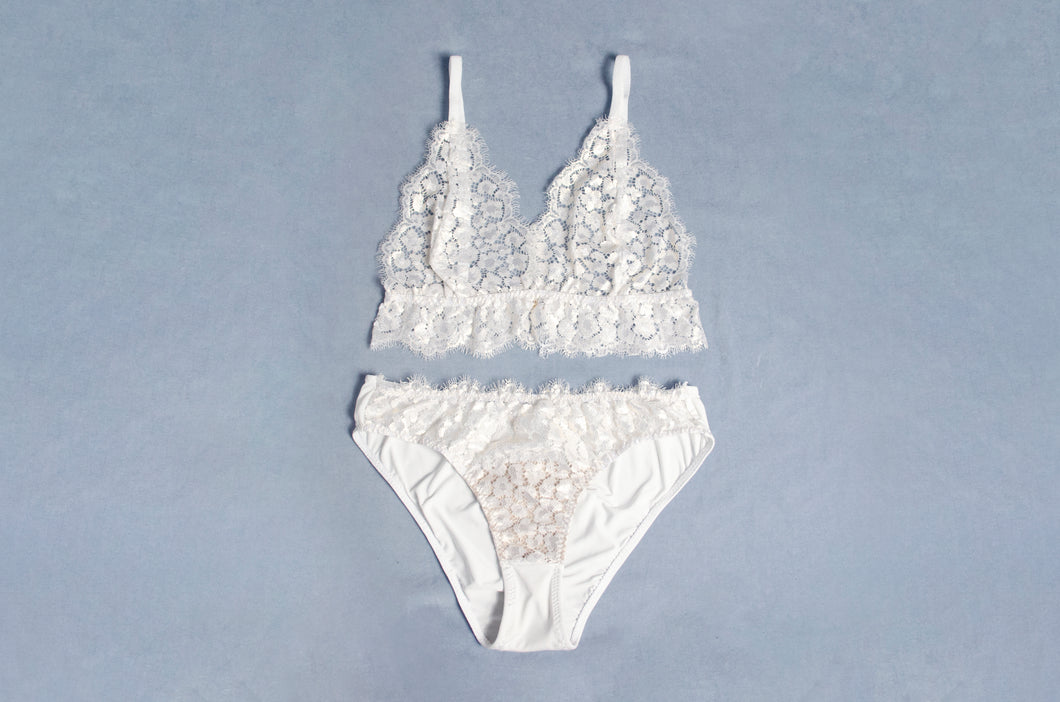 North Star Eyelash Lace Set