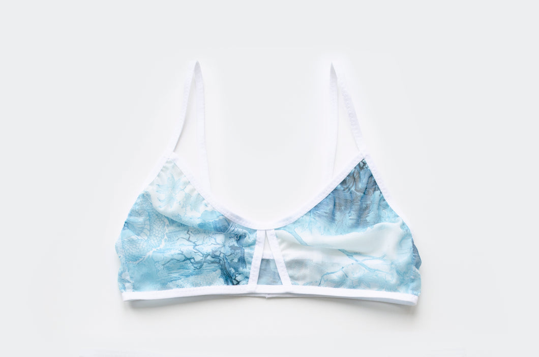 Topaz Mesh Bralet