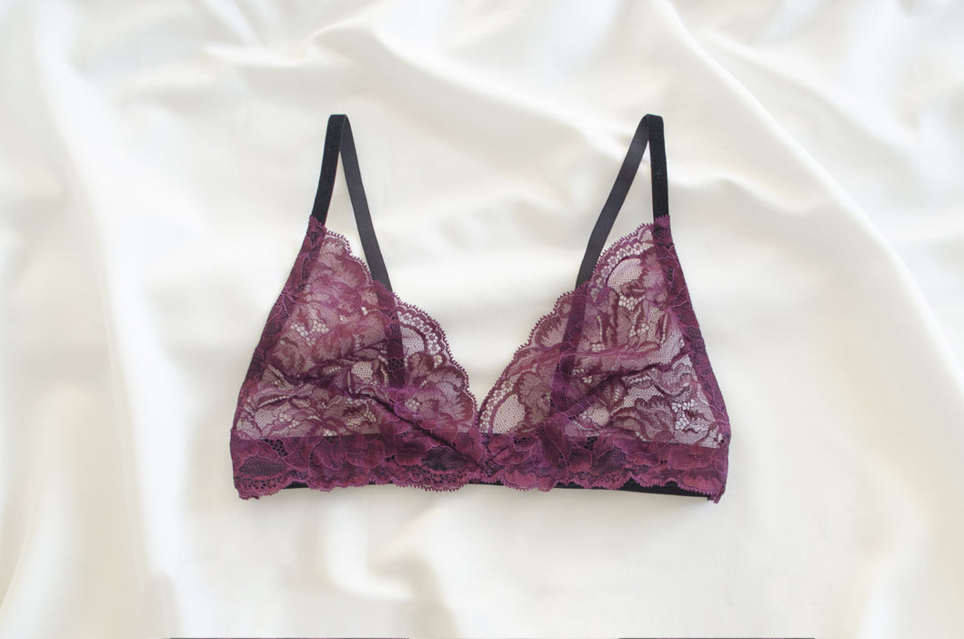 Winterberry Lace Bra