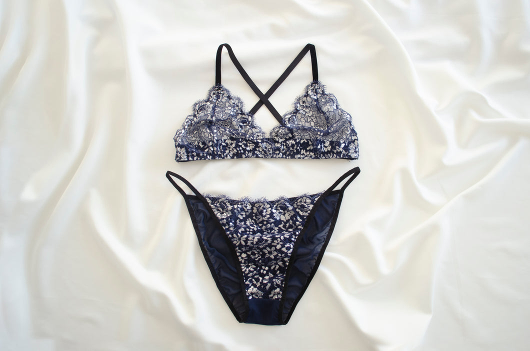 Moonlight Eyelash Lace Set