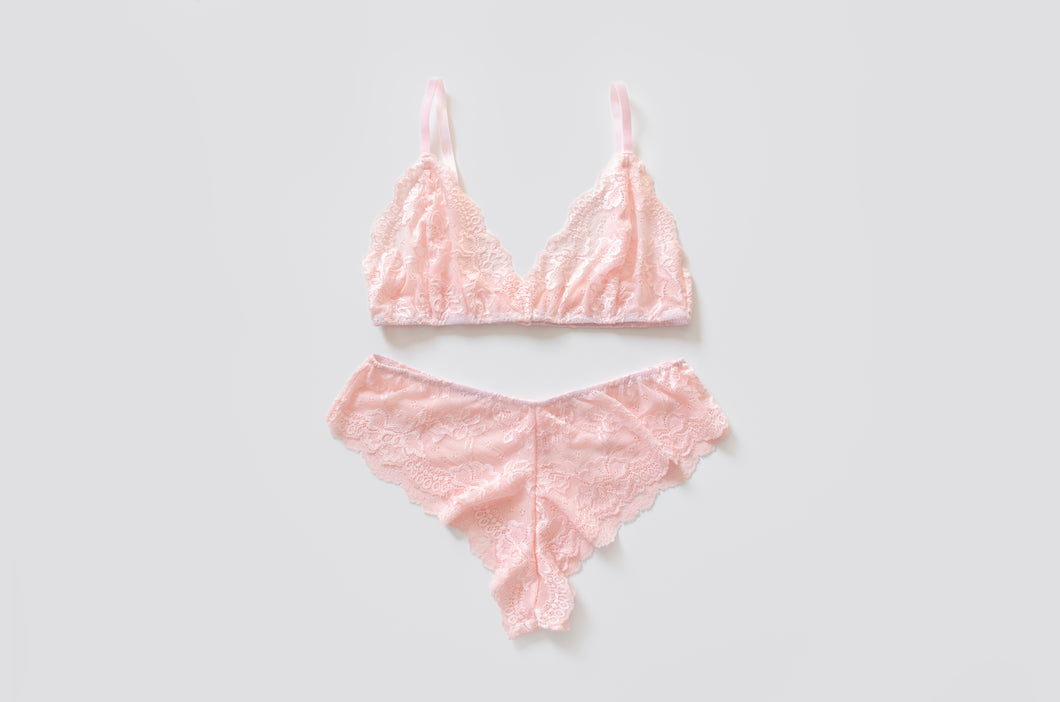 Cherry Blossom Lace Set