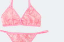 Load image into Gallery viewer, Pink Camo Mesh Bralet
