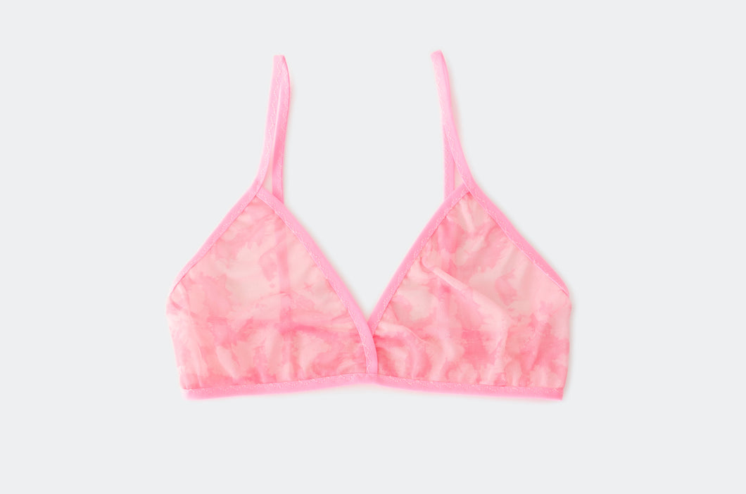 Pink Camo Mesh Bralet