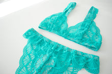 Load image into Gallery viewer, Jade Lace Bralet
