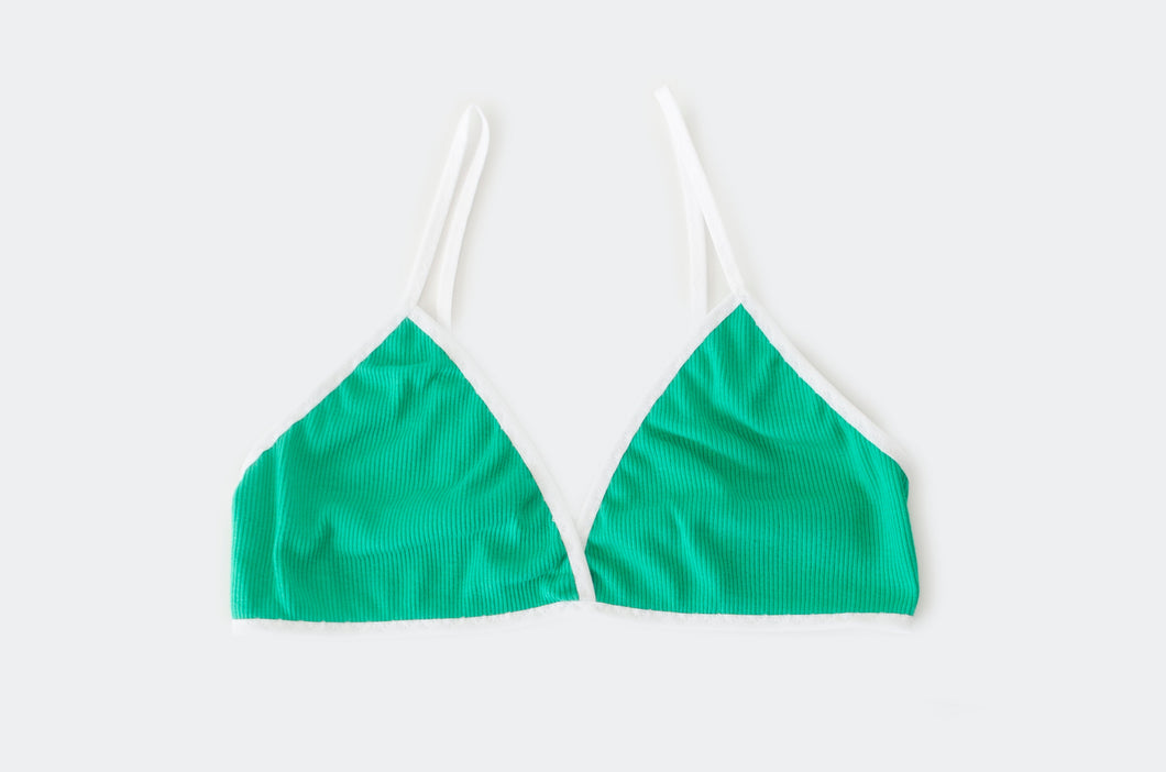 Emerald Cotton Bralet